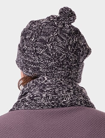 Ensemble écharpe et bonnet