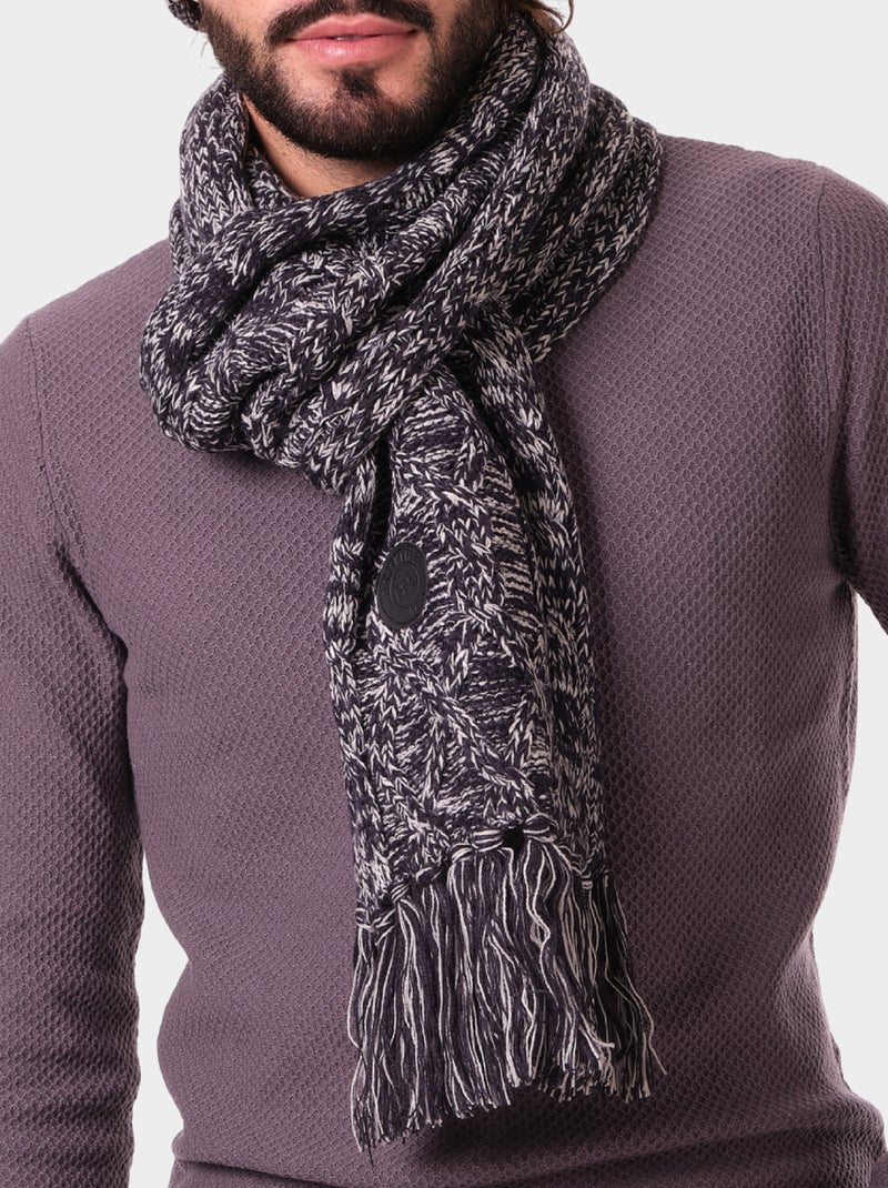 Ensemble écharpe et bonnet Bleu marine - Kiabi