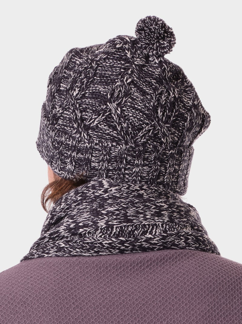 Ensemble écharpe et bonnet Bleu marine - Kiabi