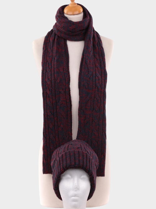 Ensemble écharpe et bonnet - Kiabi