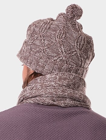 Ensemble écharpe et bonnet