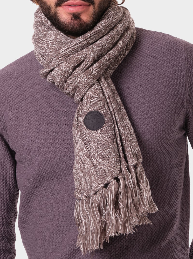 Ensemble écharpe et bonnet Gris - Kiabi