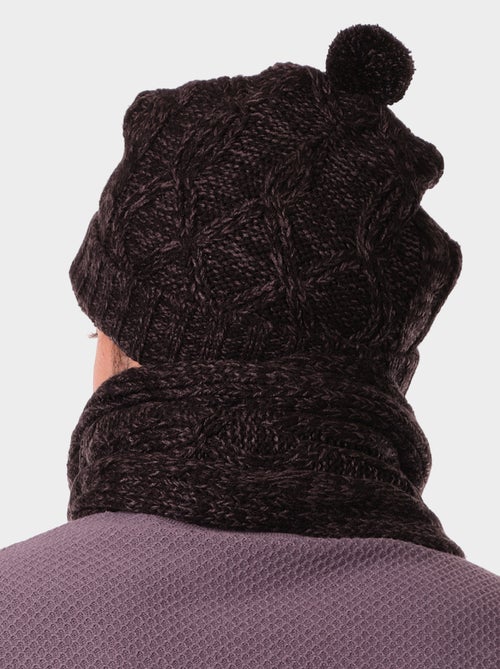 Ensemble écharpe et bonnet - Kiabi