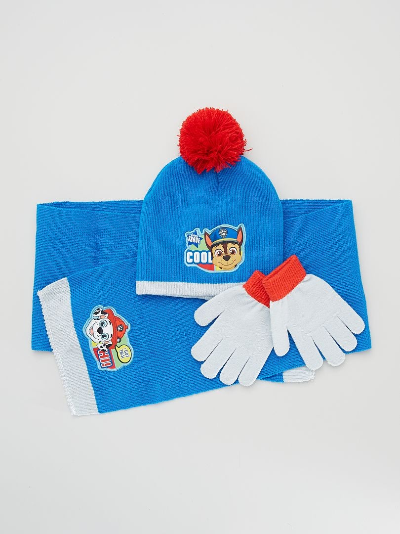 Mayoral Ensemble : bonnet, écharpe et gants 10278 Bleu marine