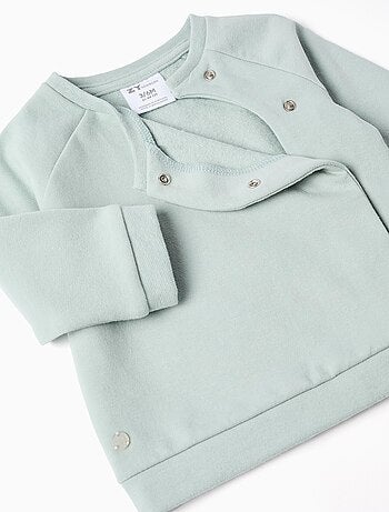 Ensemble en coton peigné de sweat + pantalon