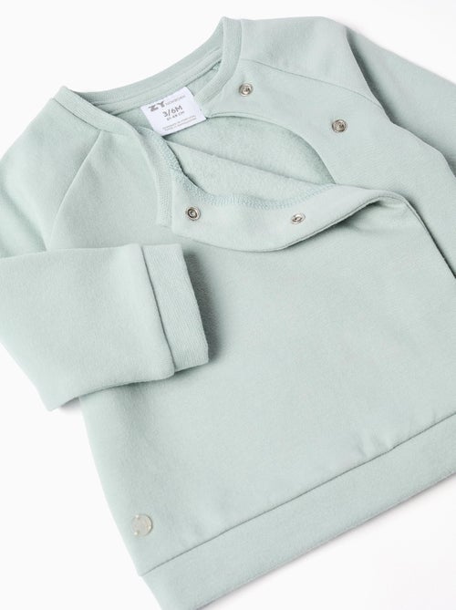 Ensemble en coton peigné de sweat + pantalon - Kiabi