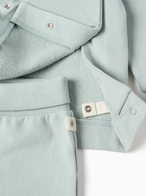 Ensemble en coton peigné de sweat + pantalon - Kiabi