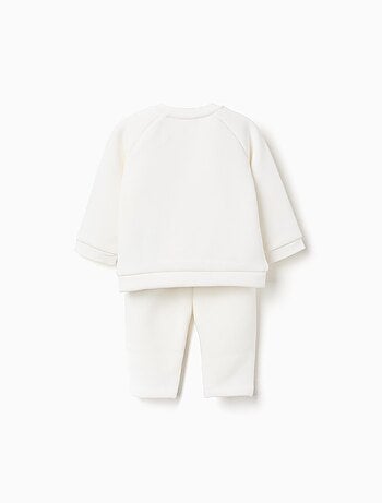 Ensemble en coton polyester Peigné avec Pull + Pantalon