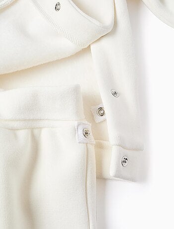 Ensemble en coton polyester Peigné avec Pull + Pantalon