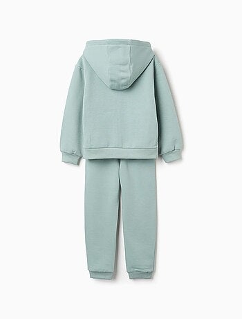 Ensemble en coton polyester Peigné de Sweat à Capuche + Pantalon