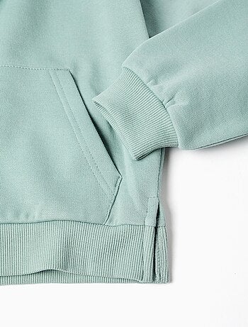 Ensemble en coton polyester Peigné de Sweat à Capuche + Pantalon