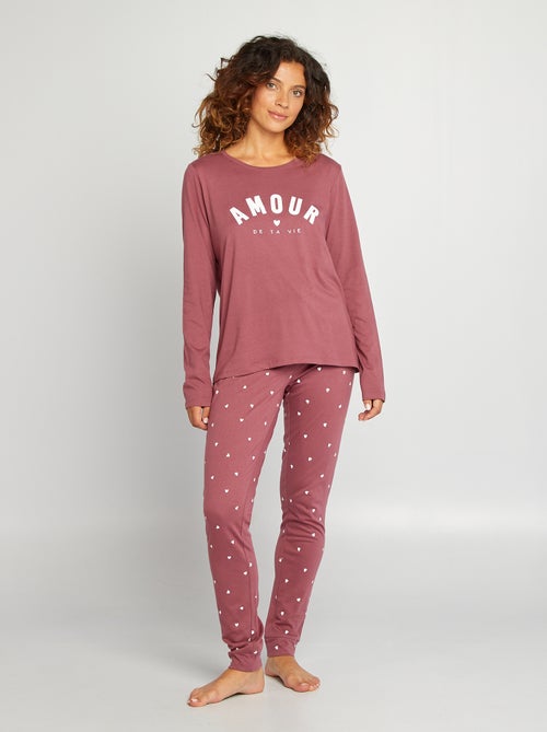 Ensemble en jersey - 2 pièces - Kiabi