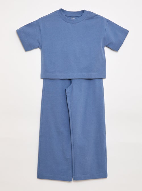 Ensemble en jersey t-shirt + pantalon - Kiabi