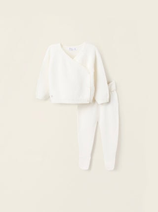 Ensemble en Maille Ajourée