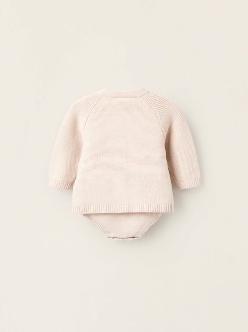 Ensemble en Maille de 4 Pièces en Coton - Kiabi