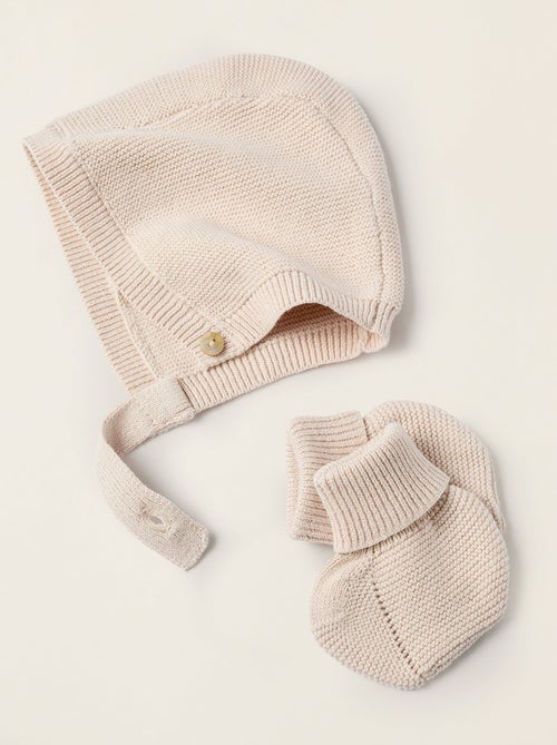 Ensemble en Maille de 4 Pièces en Coton - Kiabi