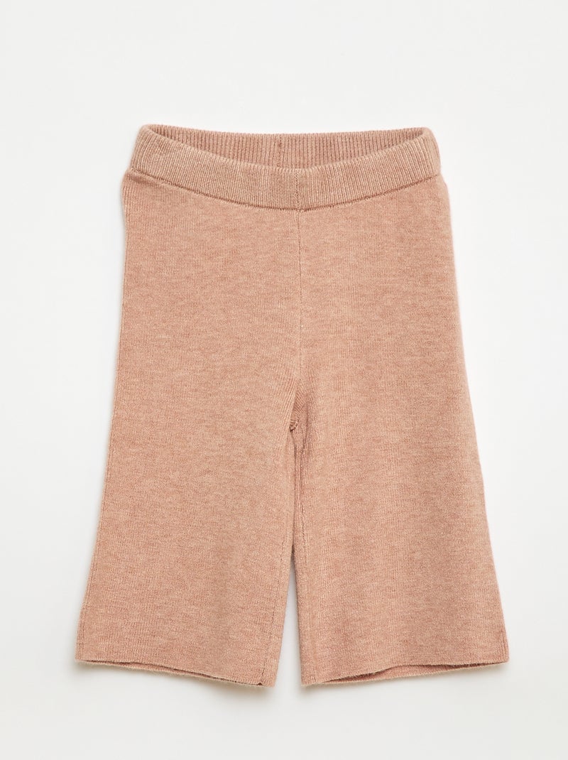 Ensemble en maille douce - 2 pièces Beige - Kiabi