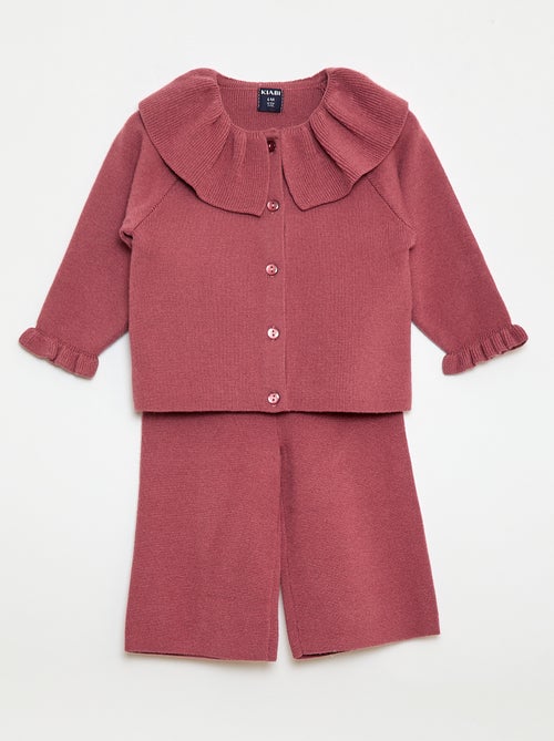 Ensemble en maille douce - 2 pièces - Kiabi