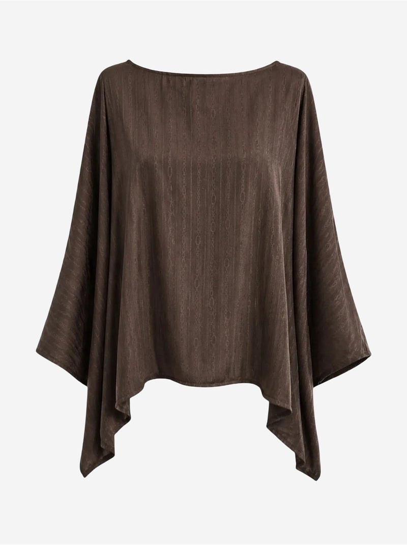 Ensemble en maille mélangée modal mixray Marron - Kiabi