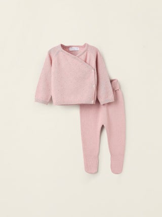 Ensemble en Maille Texturée