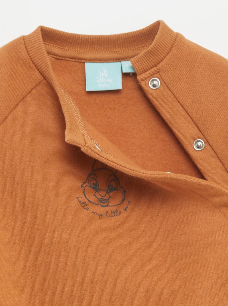 Ensemble en molleton 'Disney' - 3 pièces Marron - Kiabi