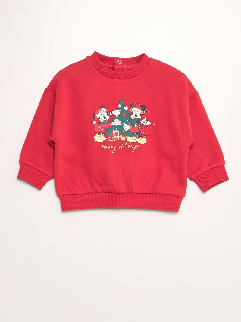 Ensemble en molleton 'Minnie et Mickey' - 2 pièces Rouge - Kiabi