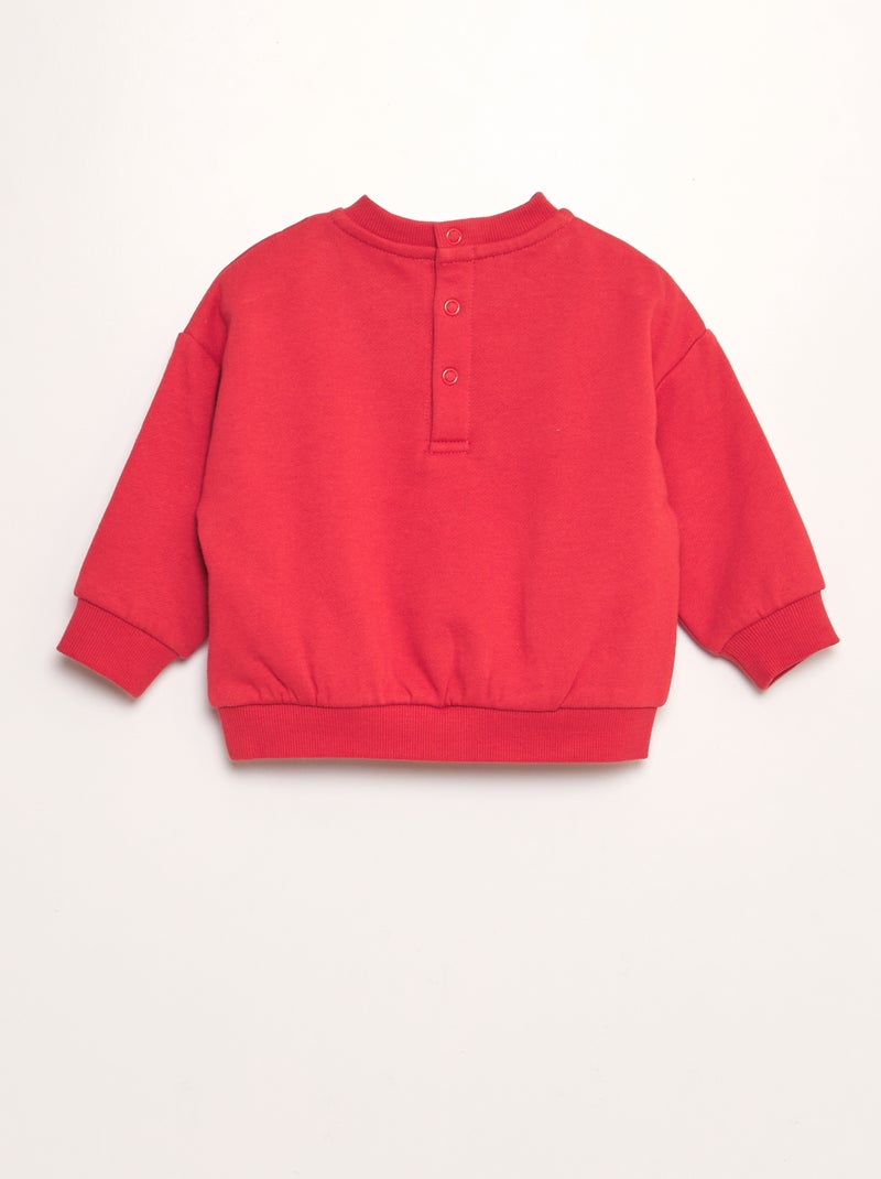 Ensemble en molleton 'Minnie et Mickey' - 2 pièces Rouge - Kiabi