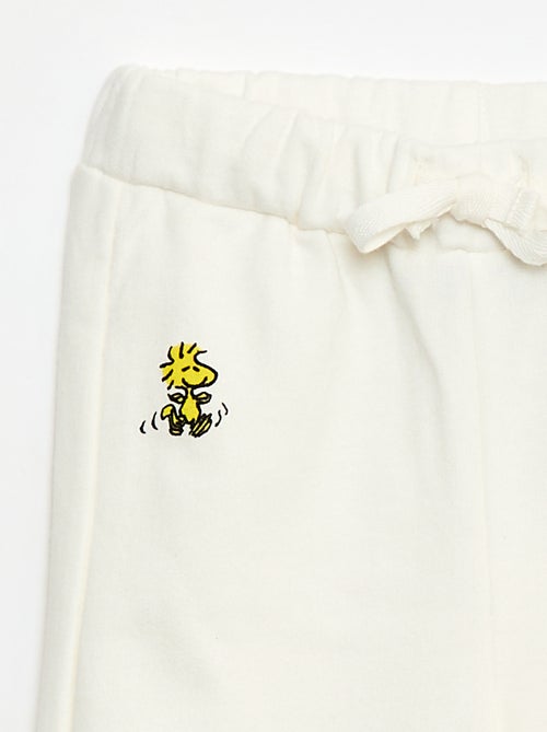Ensemble en molleton sweat + pantalon 'Snoopy' - 2 pièces - Kiabi