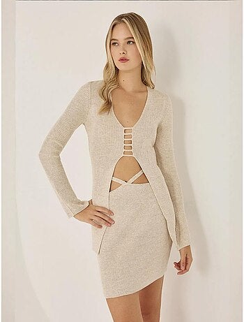 Ensemble en tricot deux pièces