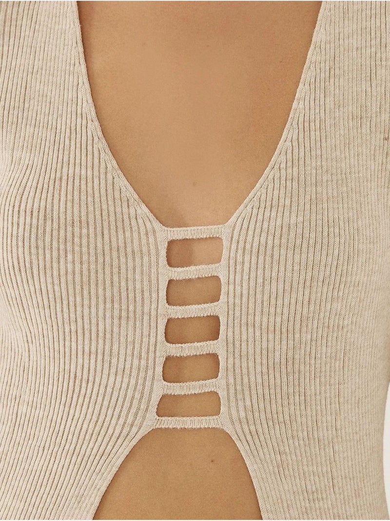 Ensemble en tricot deux pièces Beige naturel - Kiabi