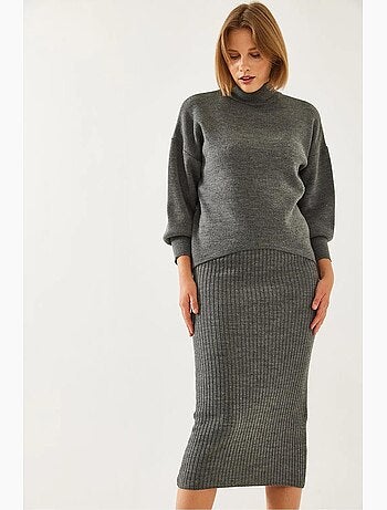 Ensemble en tricot deux pièces lucci
