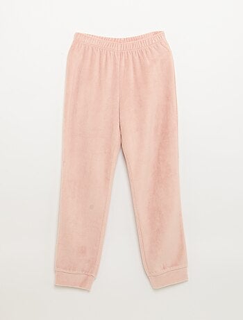 Ensemble en velours - pyjama 2 pièces + masque de nuit