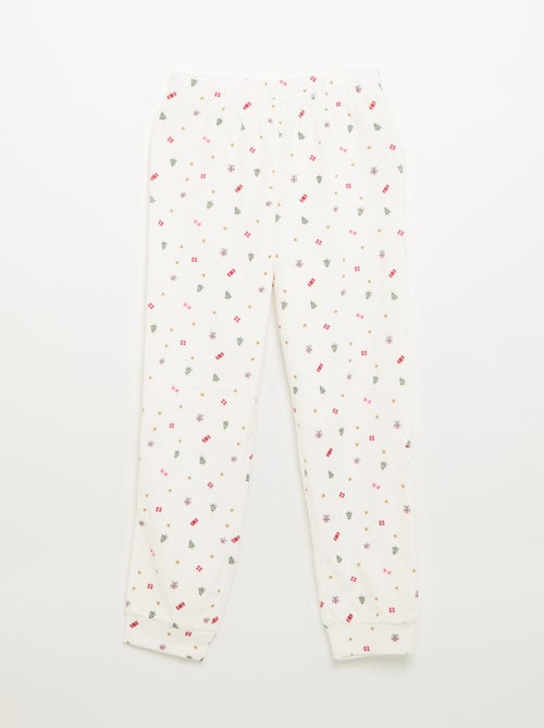 Ensemble en velours - pyjama 2 pièces + masque de nuit - Kiabi Ensemble en velours - pyjama 2 pièces + masque de nuit - Kiabi