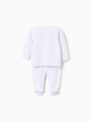 Ensemble en velours de pull + pantalon à pieds