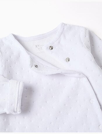 Ensemble en velours de pull + pantalon à pieds