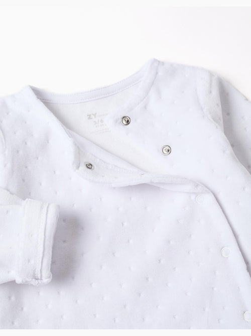 Ensemble en velours de pull + pantalon à pieds - Kiabi