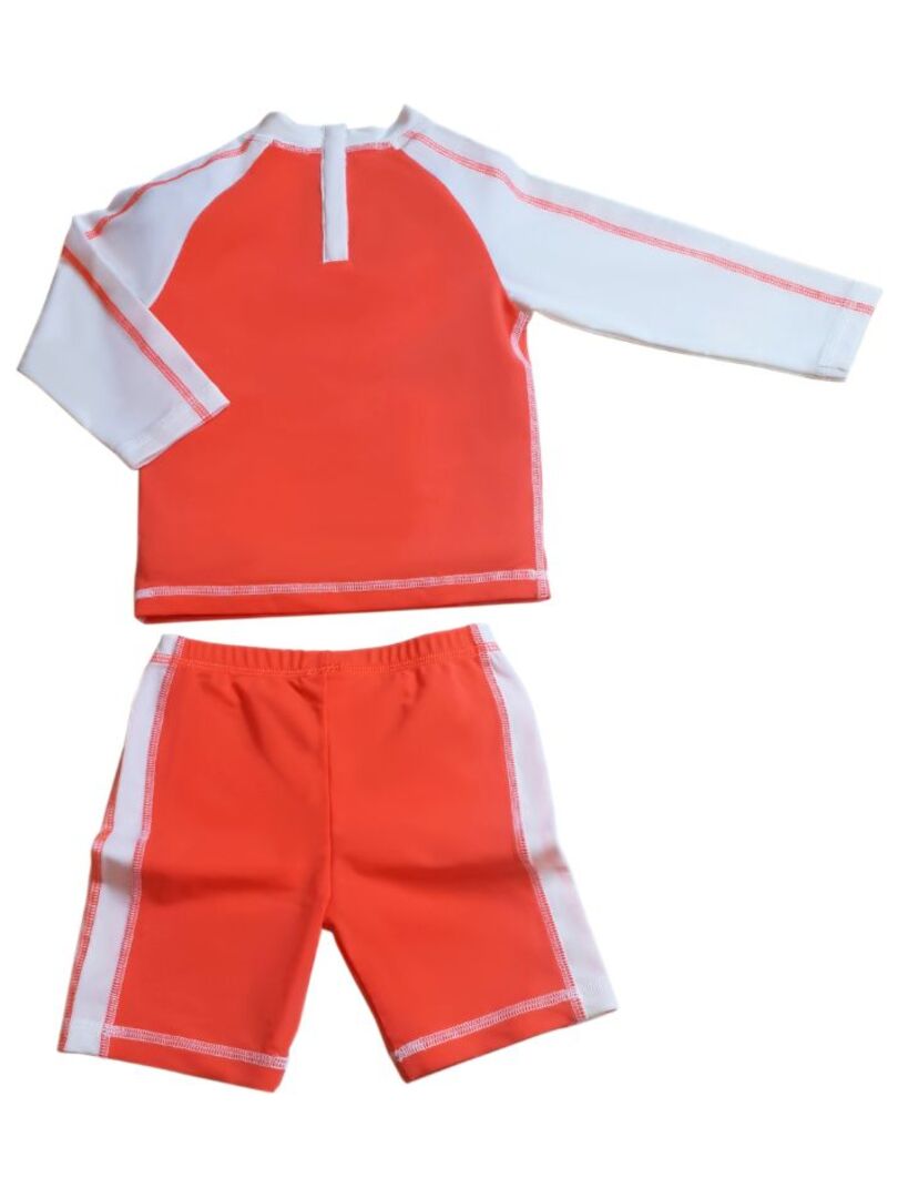 Ensemble enfant Anti-UV fille : Sunny Orange Orange - Kiabi