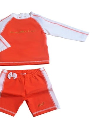Ensemble enfant Anti-UV fille : Sunny Orange