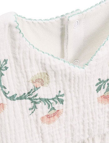 Ensemble enfant blouse et pantalon en gaze de coton Arya