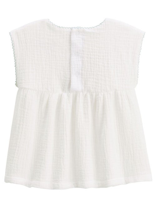 Ensemble enfant blouse et pantalon en gaze de coton Arya - Kiabi