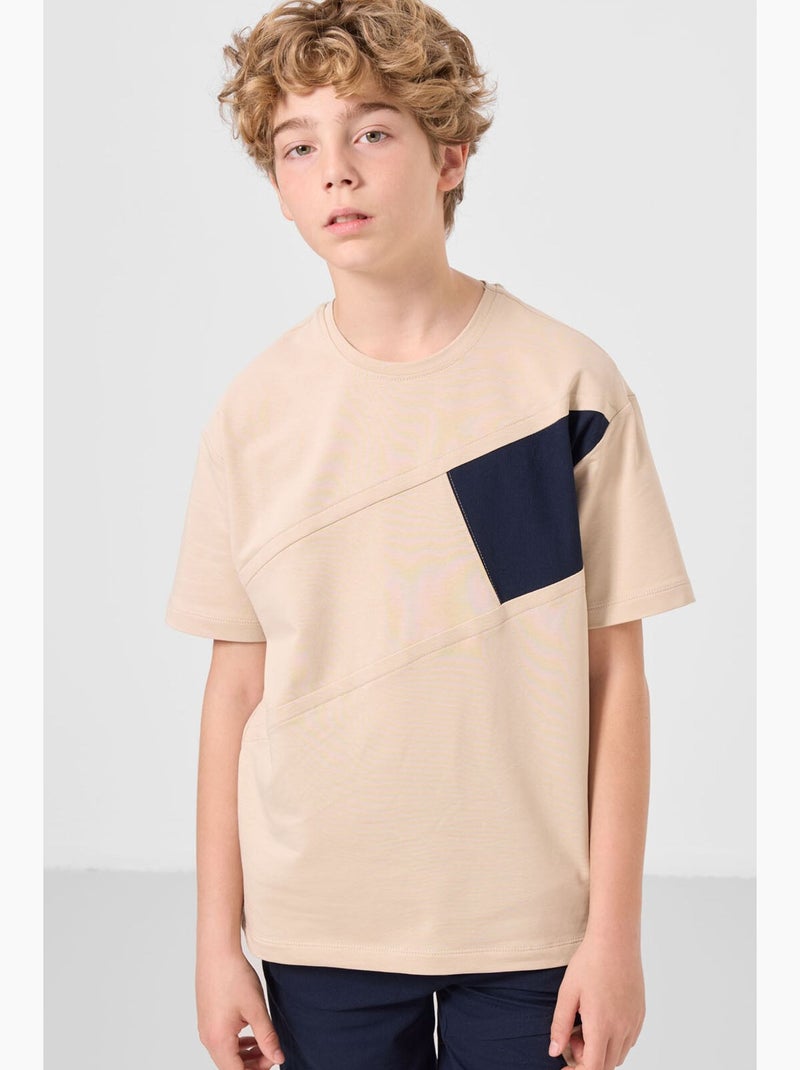Ensemble enfant deux pièces tommy Bleu Beige - Kiabi