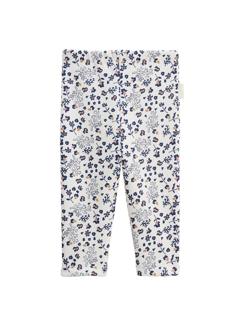 Ensemble enfant sweat et legging en molleton Céleste Rose - Kiabi