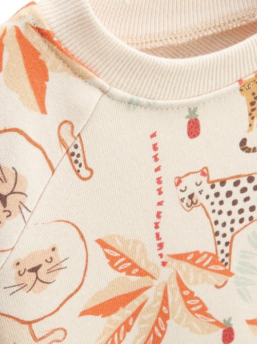 Ensemble enfant sweat et pantalon en gaze de coton Tango - Kiabi