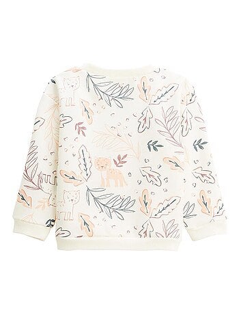 Ensemble enfant sweat et pantalon en molleton Matcha