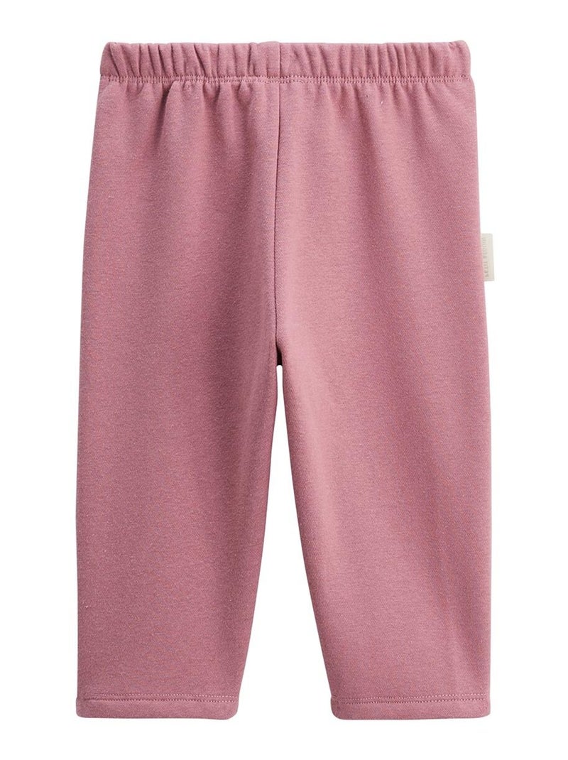 Ensemble enfant sweat et pantalon en molleton Matcha Rose - Kiabi