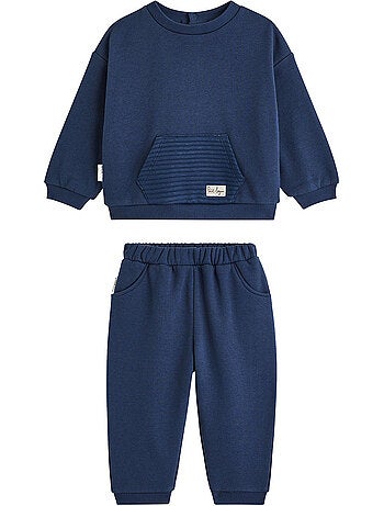 Ensemble enfant sweat et pantalon en molleton mathéo