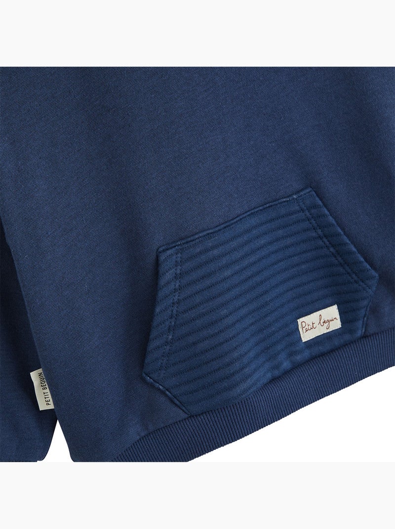 Ensemble enfant sweat et pantalon en molleton mathéo Bleu - Kiabi