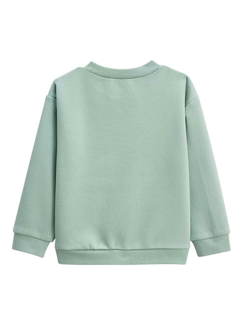 Ensemble enfant sweat et pantalon en molleton Misscerise Bleu - Kiabi
