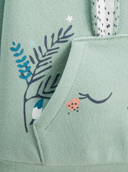 Ensemble enfant sweat et pantalon en molleton Misscerise - Kiabi