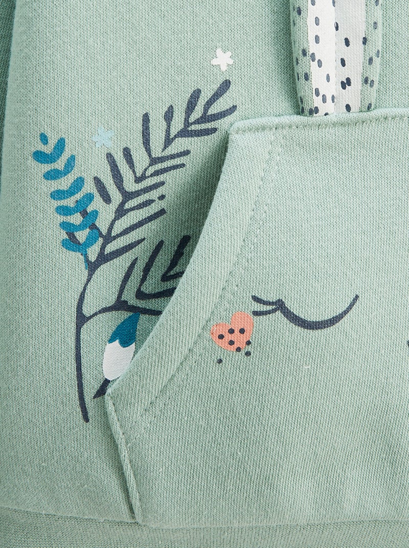 Ensemble enfant sweat et pantalon en molleton Misscerise Bleu - Kiabi